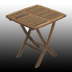 Lady Emily picnic table square 70x70cm B02-4023