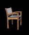 Lord Tudor stacking chair with batylene A06-2004
